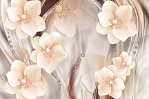 Obraz Diamanty s kvetmi 1835